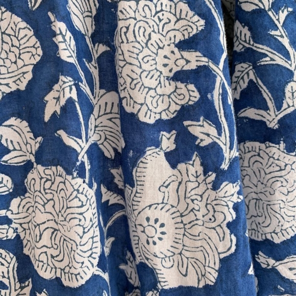 Chowchilla Vintage Arkie mini dress - Cobalt Vine - Picture 3 of 8